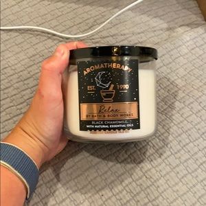 Bath and body works candle relax